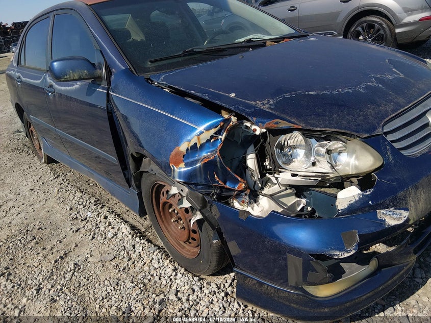 TOYOTA COROLLA 2004 VIN 1NXBR32E44Z280654
