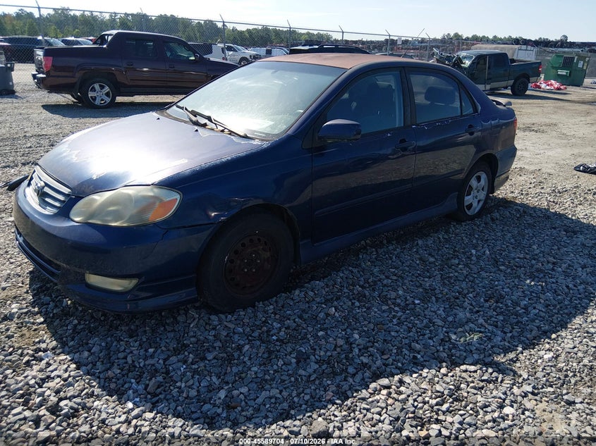 2004 Toyota Corolla, Normal Wear & Tear, IAAI, VIN 1NXBR32E44Z280654 — photo 2