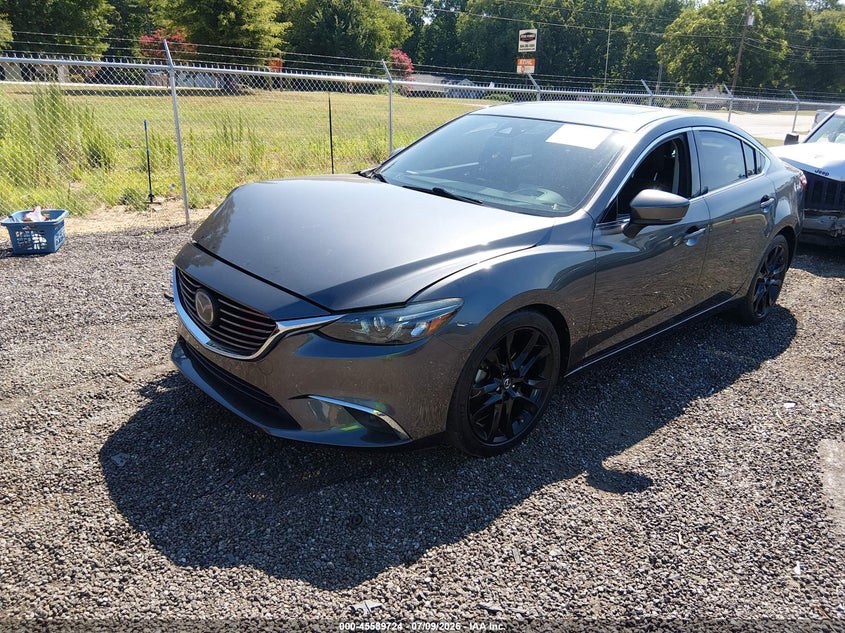 2017 Mazda 6, Оба бока, IAAI, VIN JM1GL1W53H1144906 — фото 2