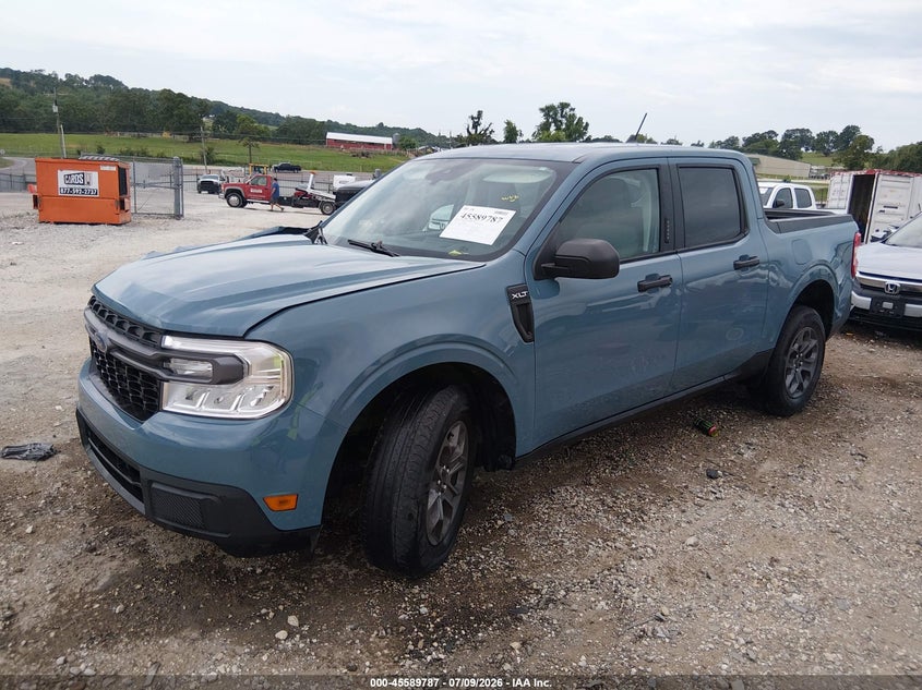 2023 Ford Maverick, Front End, IAAI, VIN 3FTTW8E95PRA20949 — photo 2