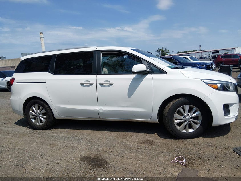 2016 Kia Sedona Lx VIN: KNDMB5C15G6188096 Lot: 45589789