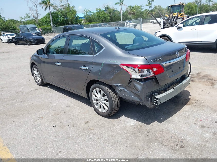 2019 NISSAN SENTRA auction photo 3