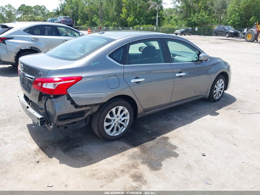 2019 NISSAN SENTRA auction photo 4