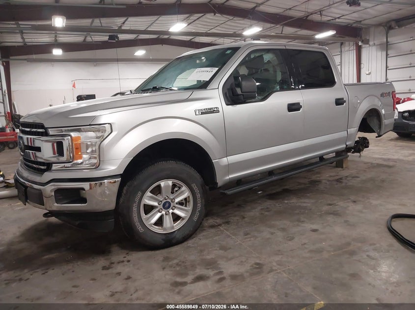 2018 Ford F-150, Right Side, IAAI, VIN 1FTEW1EG6JFA58709 — photo 2