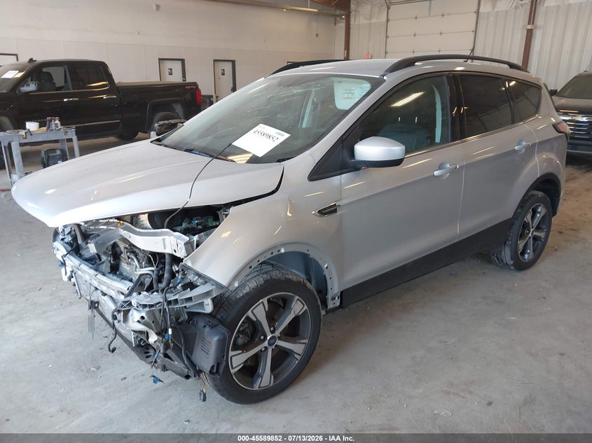 2018 Ford Escape, Удар спереди, IAAI, VIN 1FMCU9HD1JUB23552 — фото 2