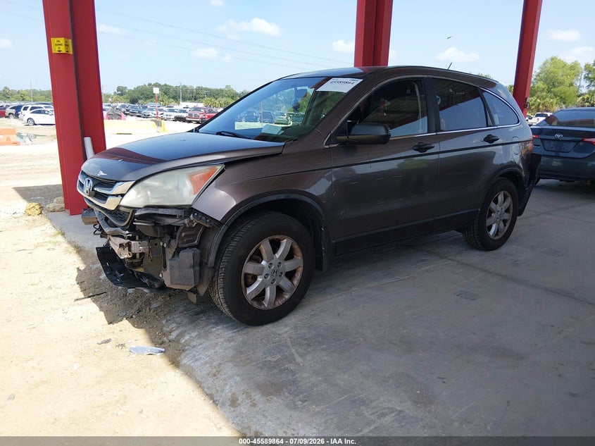 2011 Honda CR-V, Перед і зад, IAAI, VIN 5J6RE4H48BL022475 — фото 2