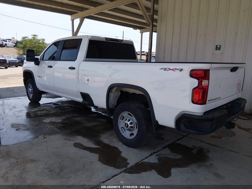 2021 CHEVROLET SILVERADO 2500HD auction photo 3