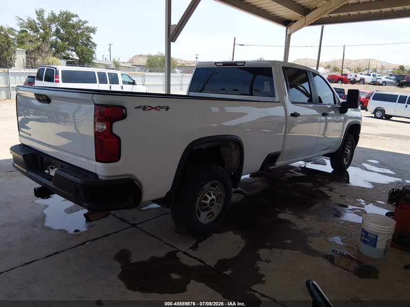 2021 CHEVROLET SILVERADO 2500HD auction photo 4