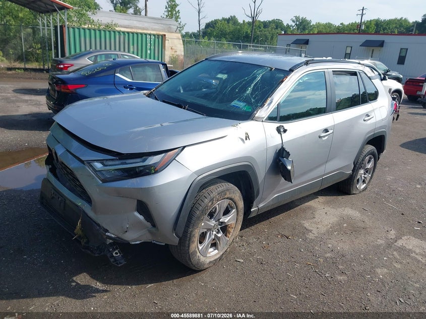 2022 Toyota RAV 4, Угон, IAAI, VIN 2T3P1RFV0NC283166 — фото 2