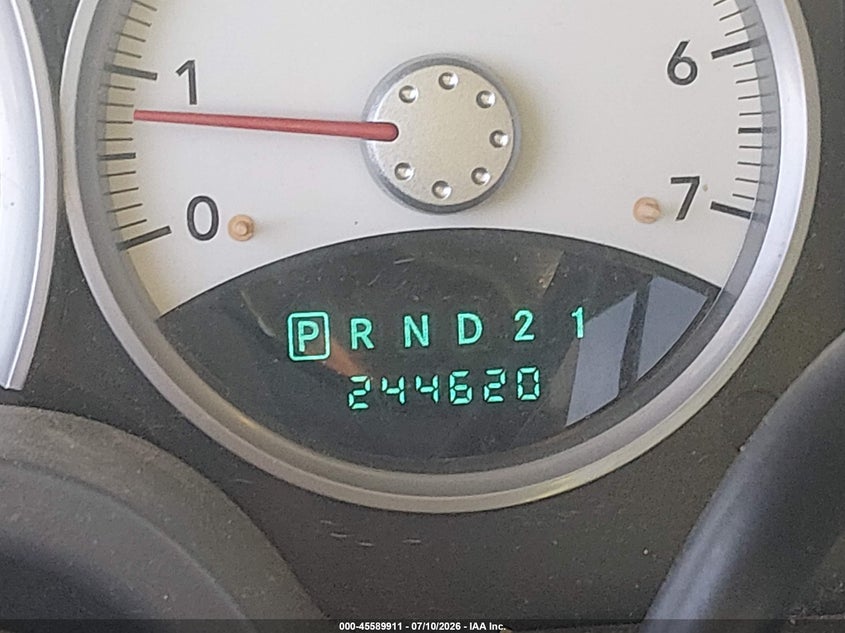 2007 Dodge Dakota Slt VIN: 1D7HW48P87S165602 Lot: 45589911