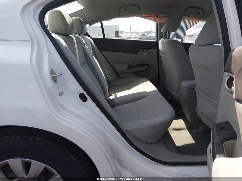 2012 Honda Civic Lx VIN: 19XFB2F57CE089662 Lot: 45589935