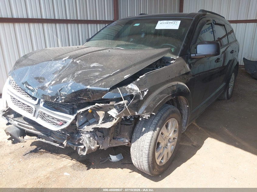 Vin: 3c4pdcab2gt168966, lot: 46088314, dodge journey se 20162