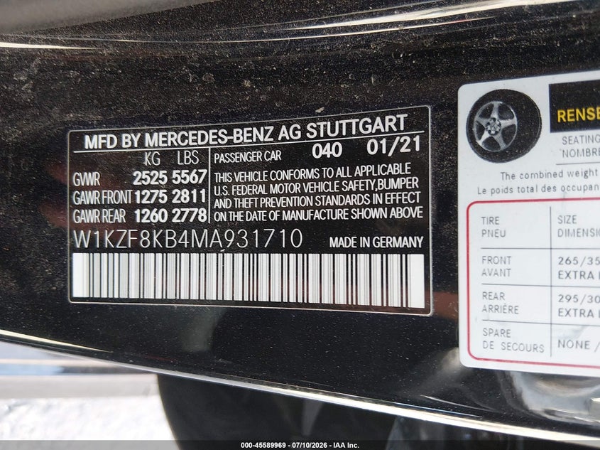 2021 MERCEDES-BENZ AMG E 63 S 4MATIC+ · Photo 9