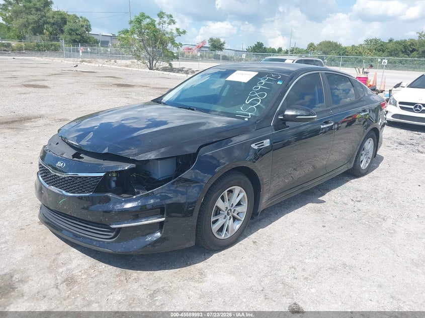 Vin: 5xxgt4l34gg096744, lot: 46088370, kia optima lx 20162