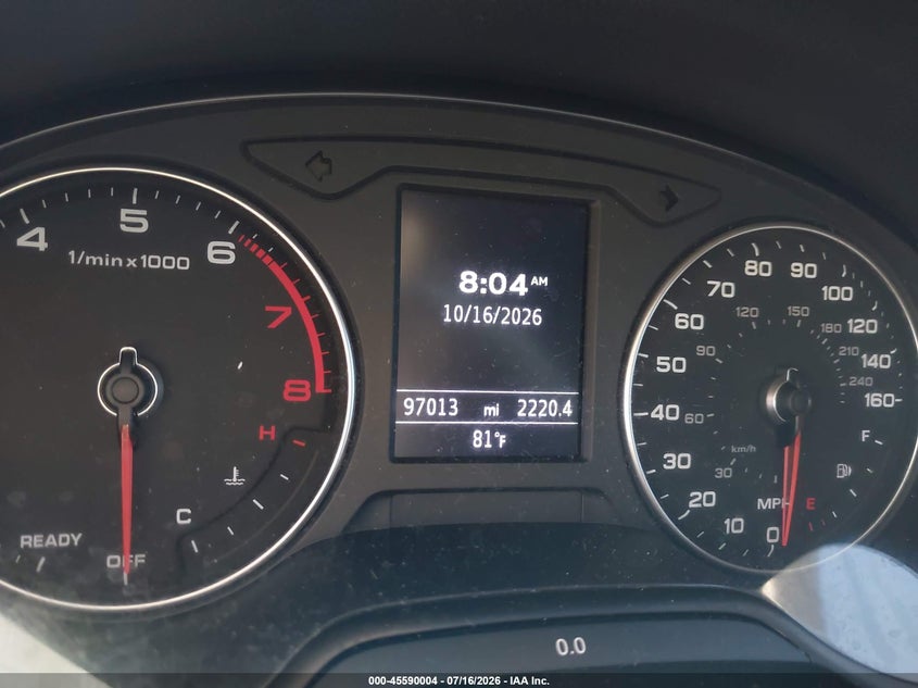 2017 Audi A3 Premium VIN: WAUB8GFF1H1065576 Lot: 45590004