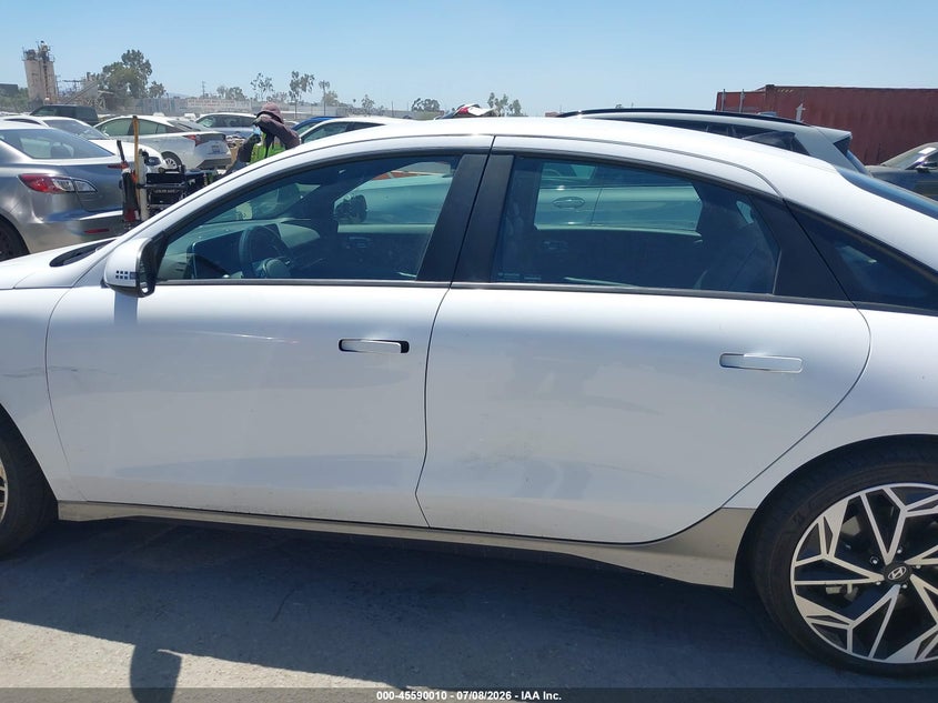 2025 Hyundai Ioniq 6 Sel VIN: KMHM34AA2SA084063 Lot: 45590010