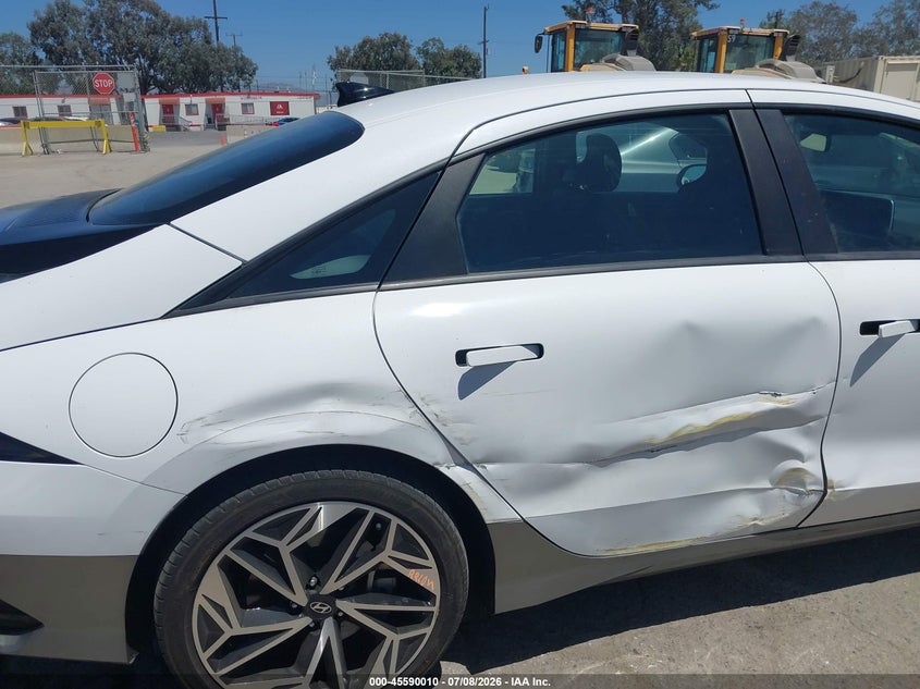 2025 HYUNDAI IONIQ 6 auction photo 6
