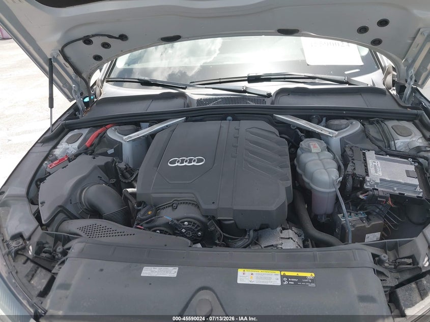 2021 Audi A4 Premium 40 Tfsi Quattro S Tronic VIN: WAUABAF41MA077665 Lot: 45590024