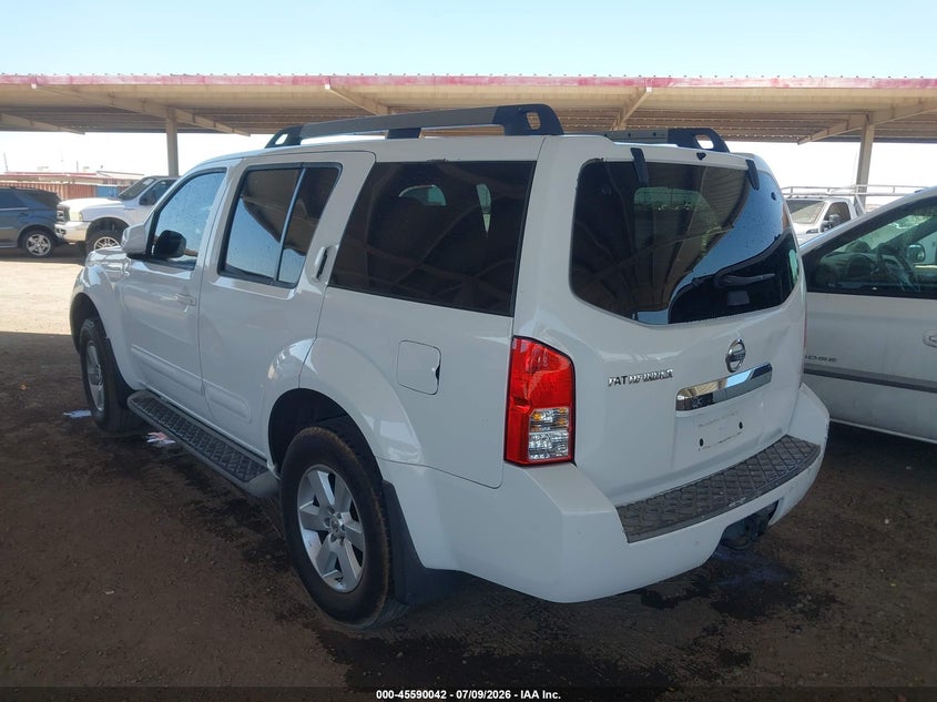 Vin: 5n1ar1nn1cc603056, lot: 46088419, nissan pathfinder sv 20123
