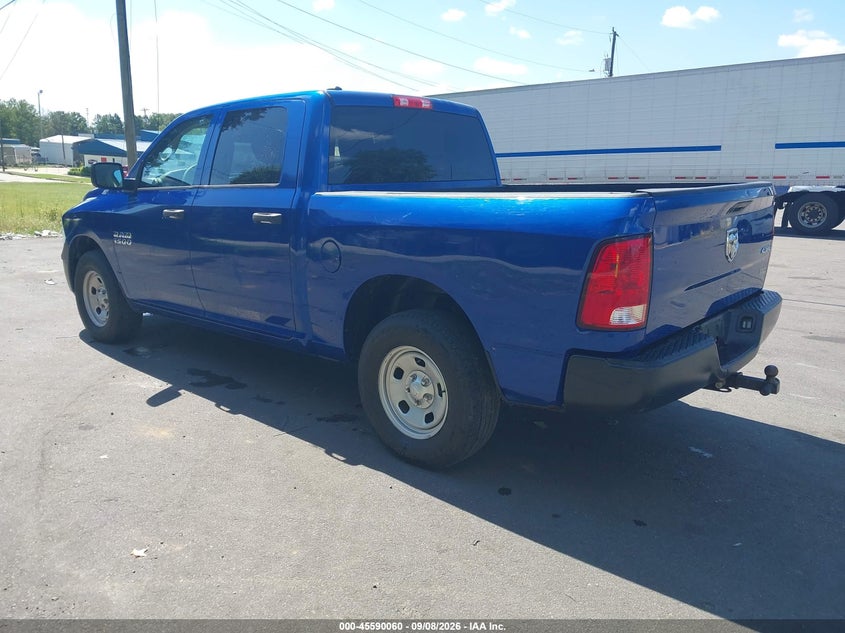 Vin: 1c6rr7kgxjs306622, lot: 46088437, ram 1500 tradesman  4x4 5'7 box 20183