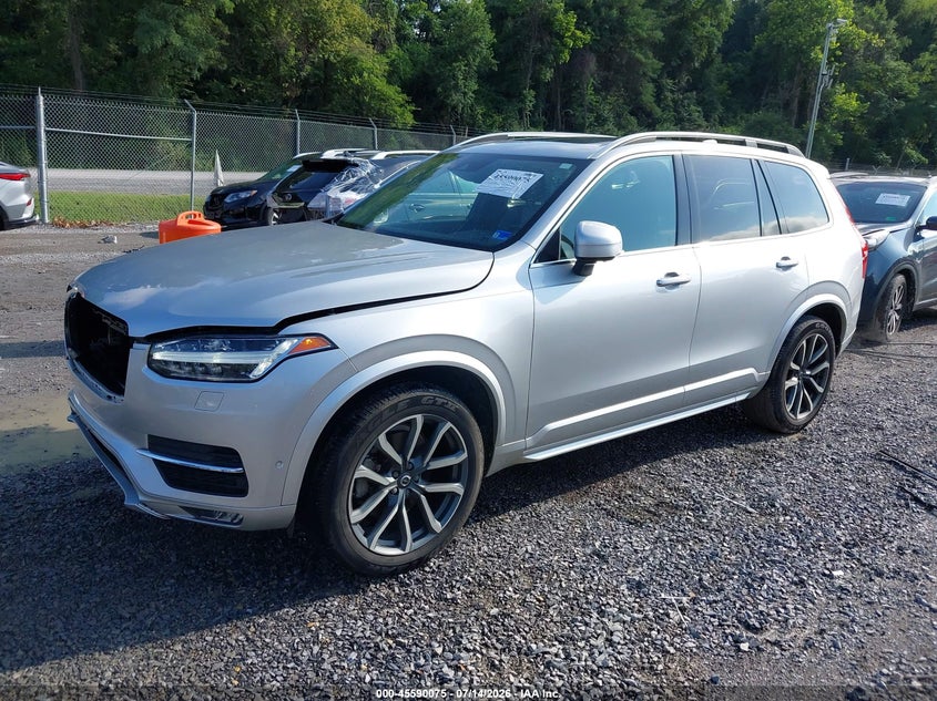 2018 Volvo XC90, Удар спереду, IAAI, VIN YV4102CK9J1347493 — фото 2