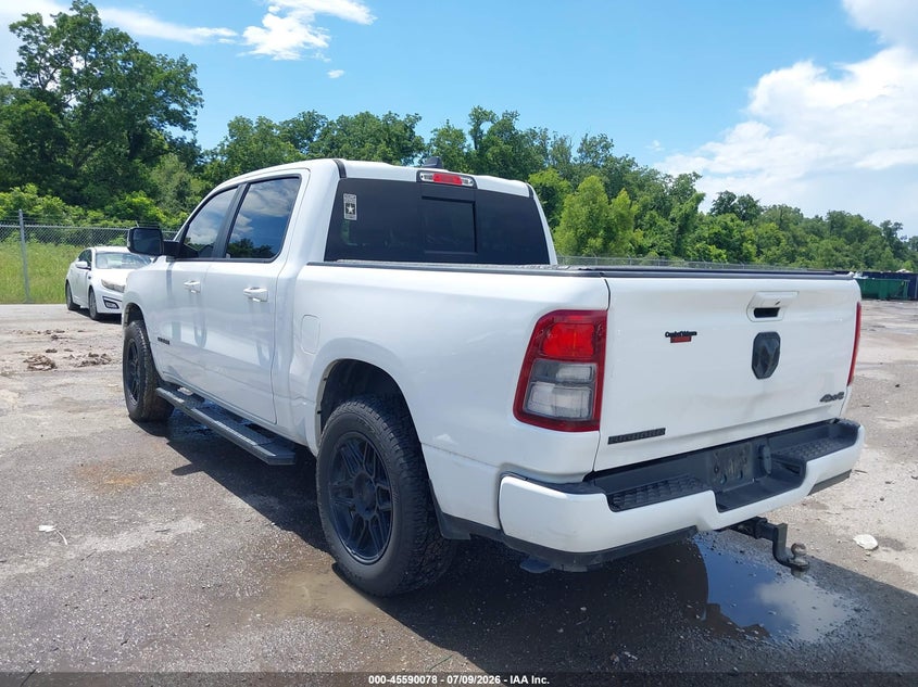 Vin: 1c6rrffg2ln283116, lot: 46088455, ram 1500 big horn  4x4 5'7 box 20203