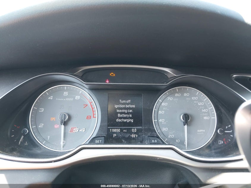 2015 AUDI S4 auction photo 7