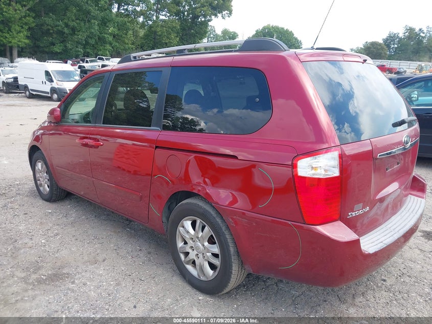 2009 Kia Sedona Ex VIN: KNDMB233496278262 Lot: 45590111