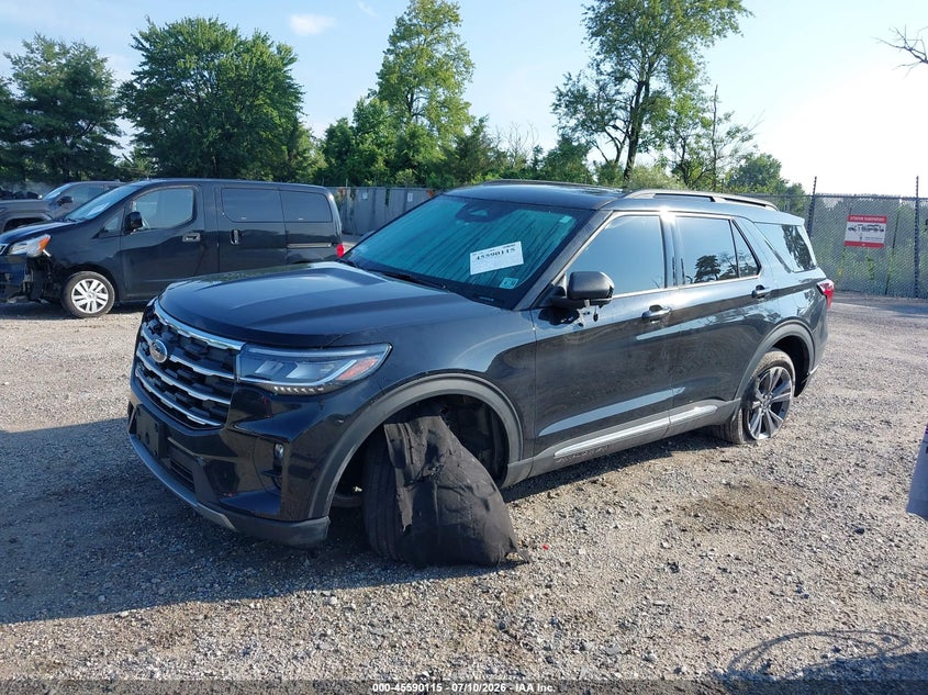 Vin: 1fmuk8dh2sgb45685, lot: 46088492, ford explorer active 20252