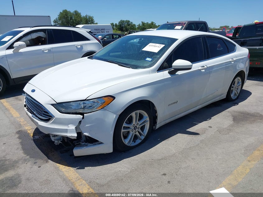 2018 FORD FUSION HYBRID auction photo 2