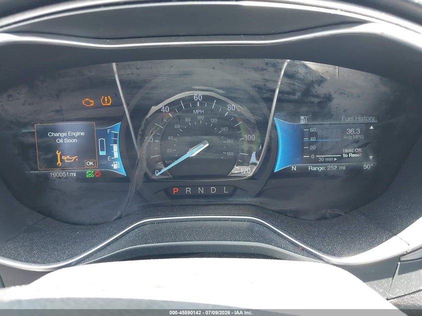 2018 FORD FUSION HYBRID auction photo 7