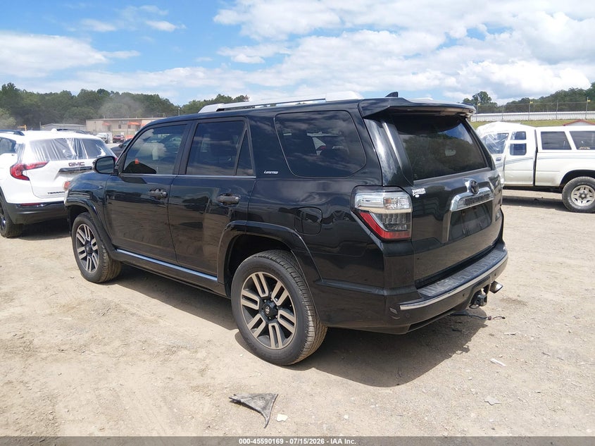 Vin: jtebu5jr1h5481801, lot: 46088546, toyota 4runner limited 20173