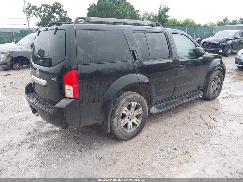 Vin: 5n1ar1nn7ac604032, lot: 46088555, nissan pathfinder se 20104
