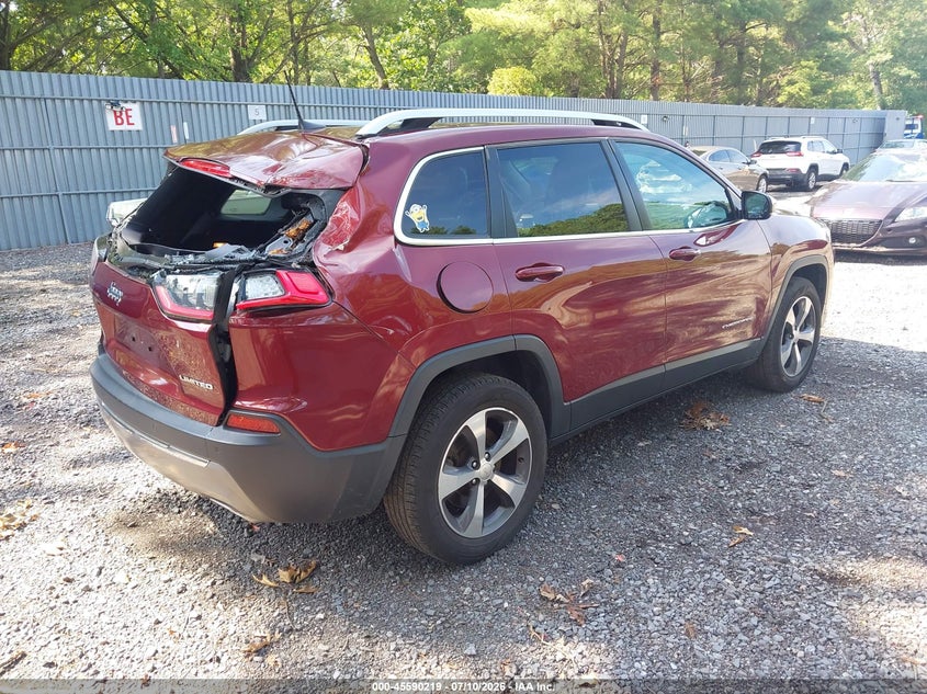 2019 JEEP CHEROKEE auction photo 4