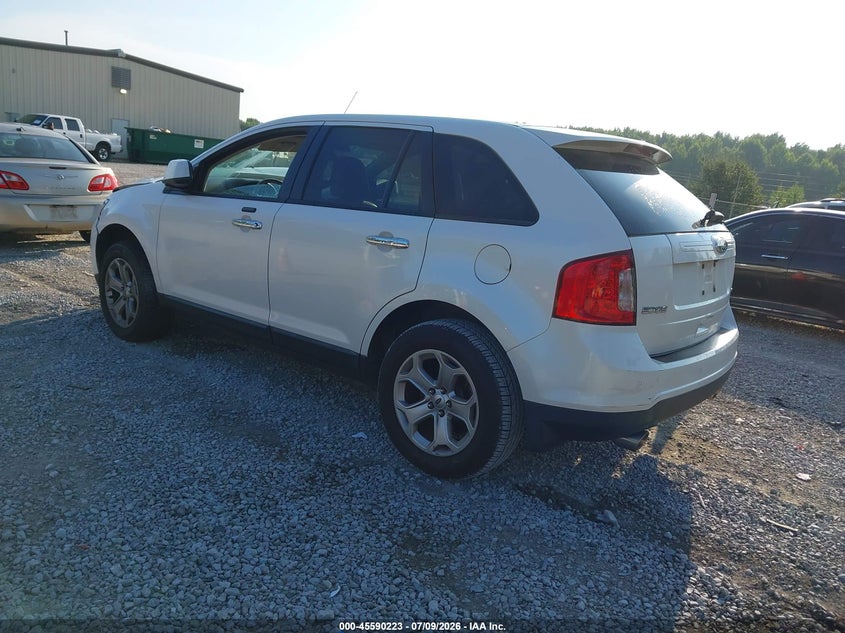 Vin: 2fmdk3jc5bba25351, lot: 46088600, ford edge sel 20113