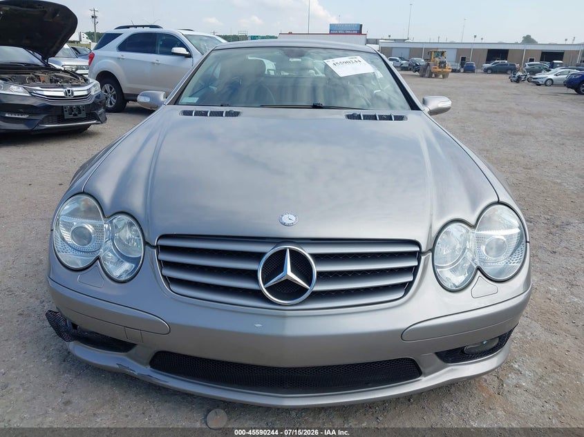 2005 Mercedes-Benz Sl 500 VIN: WDBSK75F25F104727 Lot: 45590244