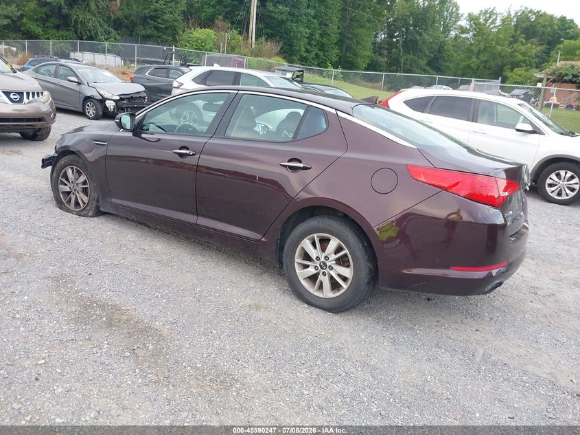 2013 KIA OPTIMA auction photo 3