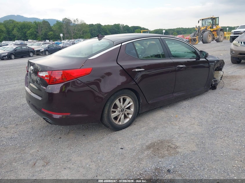 2013 KIA OPTIMA auction photo 4