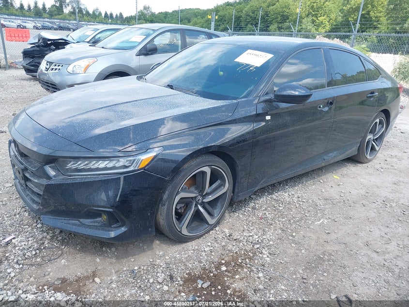 2022 HONDA ACCORD auction photo 2