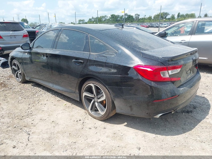 2022 HONDA ACCORD auction photo 3