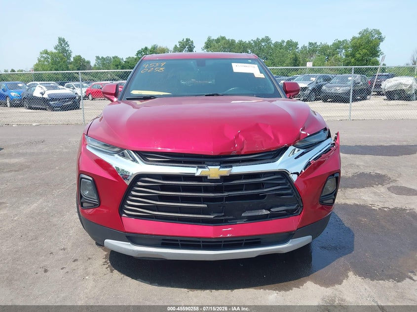 2020 Chevrolet Blazer Fwd 1Lt VIN: 3GNKBBRA7LS668070 Lot: 45590258