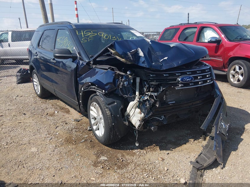 2017 FORD EXPLORER auction photo 1