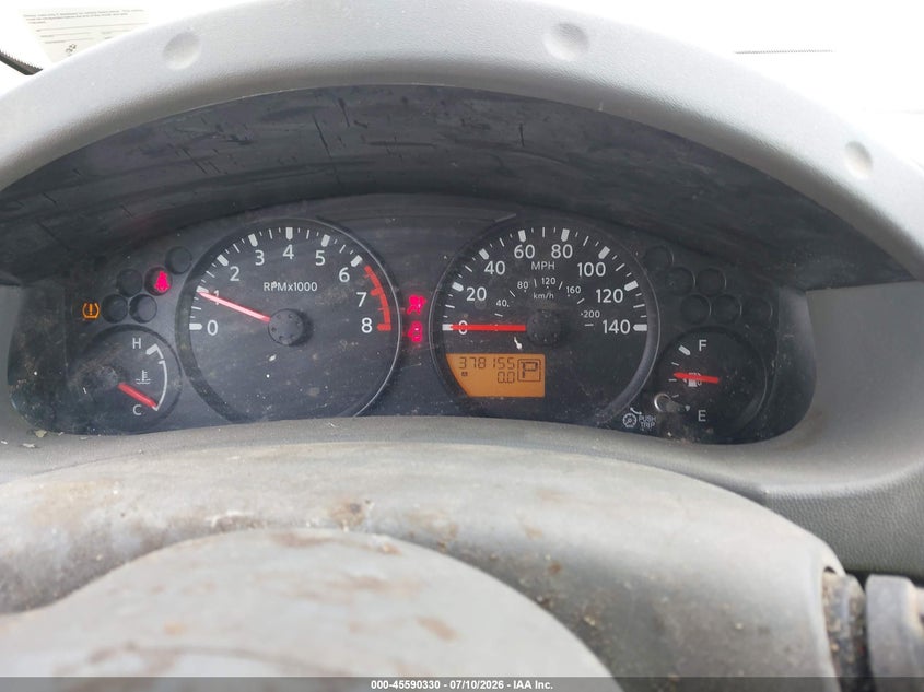 2014 NISSAN NAVARA (FRONTIER) TRUCK 2.5L I-4 DOHC, VVT, 152HP