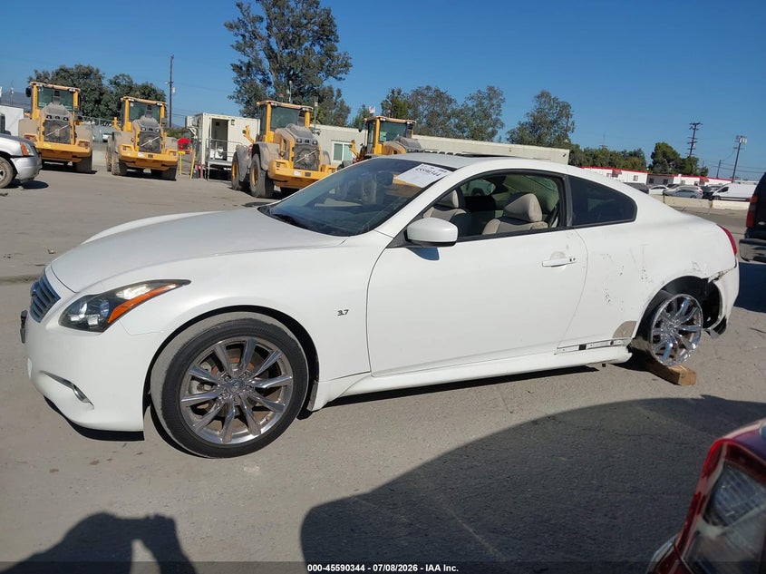 2014 Infiniti Q60 Journey VIN: JN1CV6EK3EM111107 Lot: 45590344