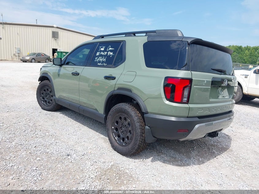 Vin: 5fnyf9h84tb077170, lot: 46088744, honda passport awd trailsport elite/awd trailsport elite blackout 20263