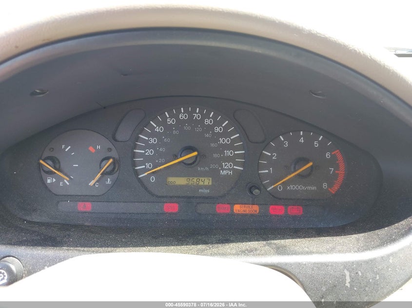 2001 MITSUBISHI GALANT auction photo 7