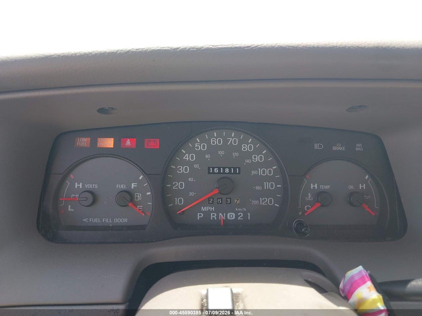 2003 Mercury Grand Marquis Gs VIN: 2MEFM74W83X691014 Lot: 45590385