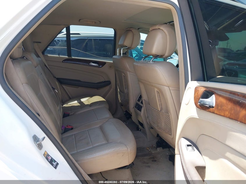 2014 Mercedes-Benz Ml 550 4Matic VIN: 4JGDA7DB9EA394923 Lot: 45590393
