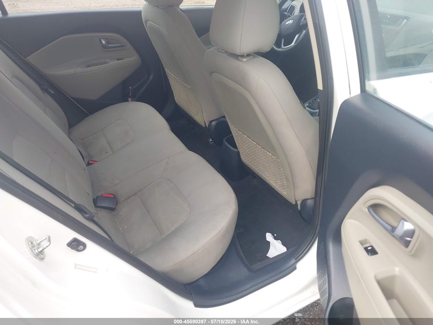 2016 Kia Rio Lx VIN: KNADM4A36G6659453 Lot: 45590397