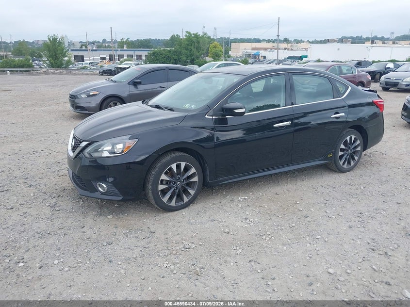 2016 Nissan Sentra Sr, Rear, IAAI, VIN 3N1AB7APXGY211244 — photo 2
